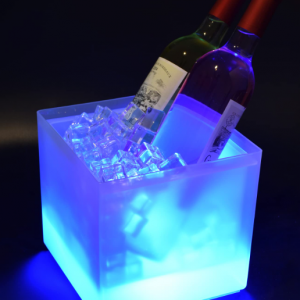 Seau à champagne lumineux
