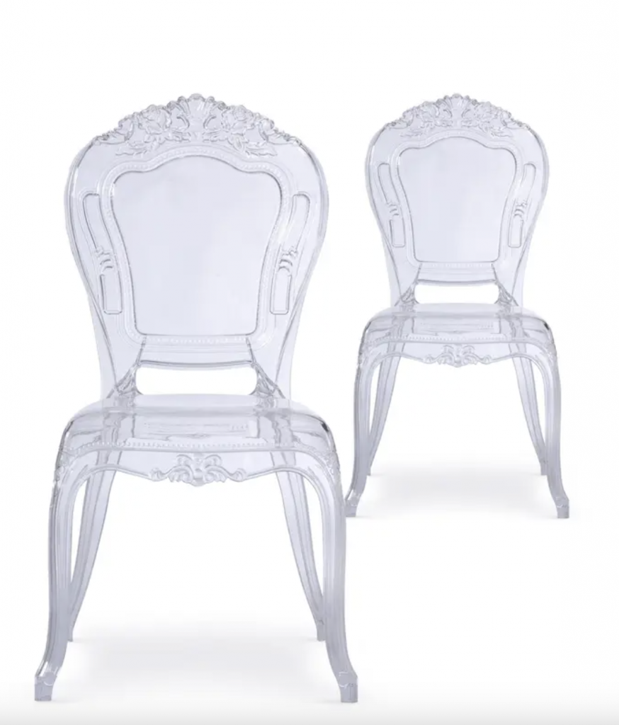 Chaises Napoleon Cristal